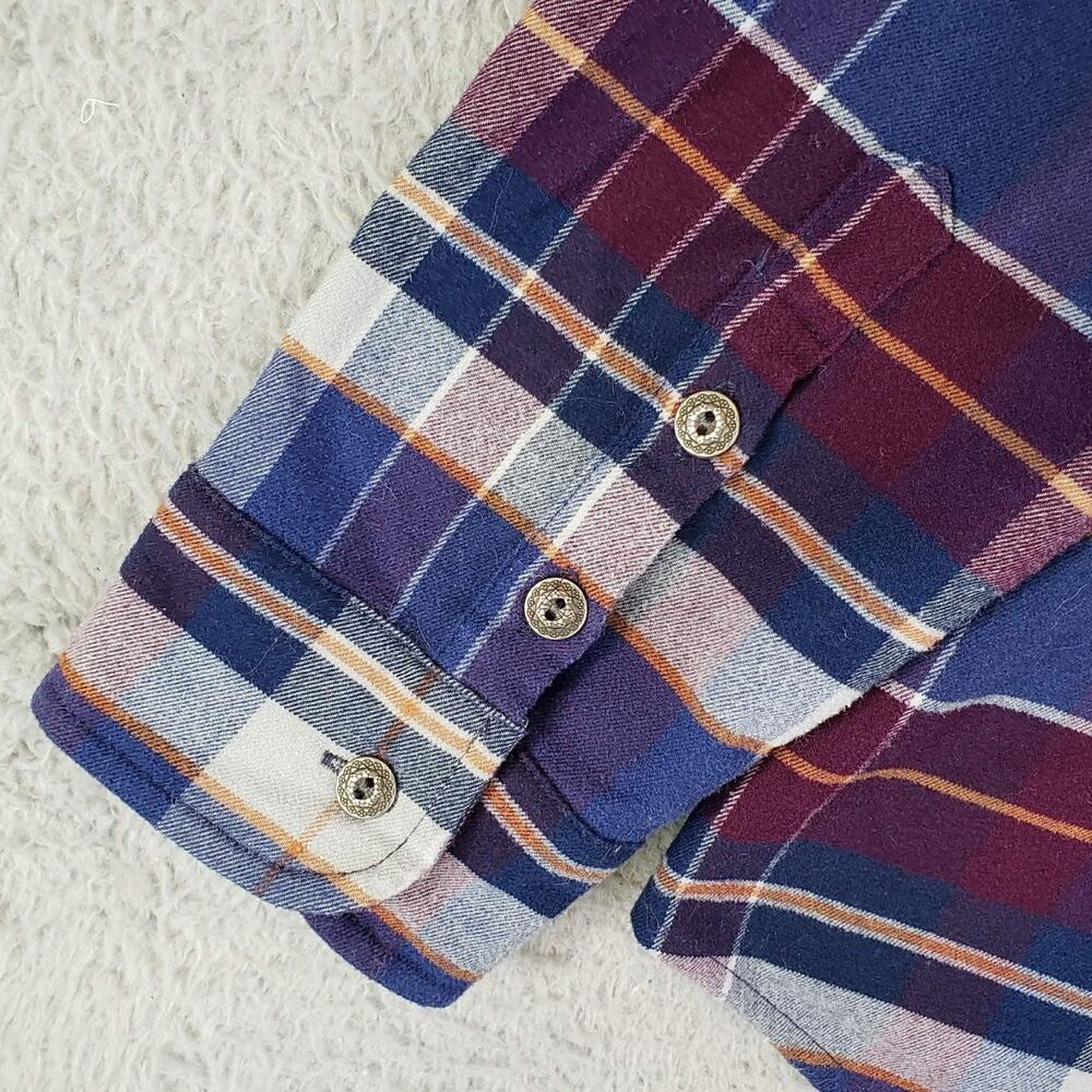 Kuhl Shirt Women’s Size Large L Plaid Greta Flannel Button Down Multicolor - Picture 4 of 12